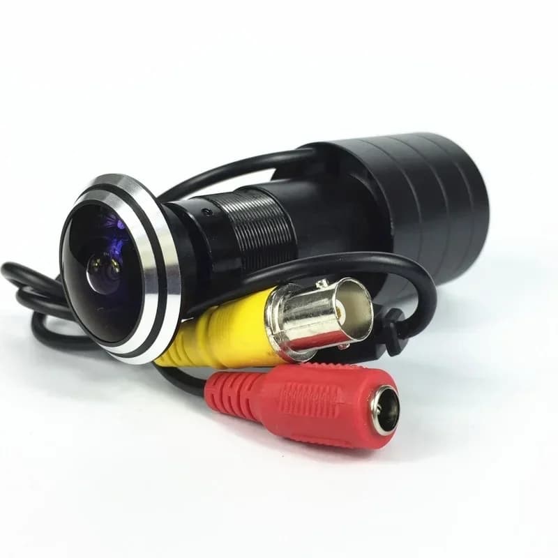 Telecamera per porta di sorveglianza Cat Eye cablata con spioncino analogico a colori ultra grandangolare Ahd HD coassiale 1080p