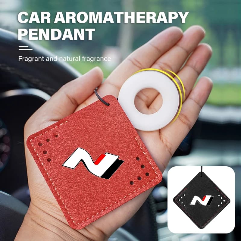 For Hyundai car deodorant hanging pendant perfume accessories Decor N Line i20 i30 Sonata Tucson Azera Elantra Veloster