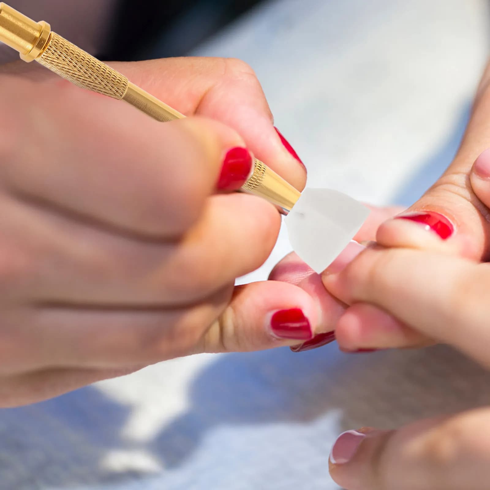 Set di 50 Mini Spugne a Blocco per Nail Art, Blush e Ombretto - Morbide, Uniformi, Delicate sulla Pelle, Portatili per DIY