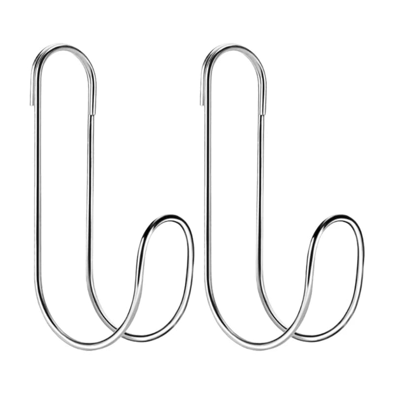 H7BF 2PCS Flexible Garden Hose Storage Hook 304 Stainless Steel Water Pipe Hangers