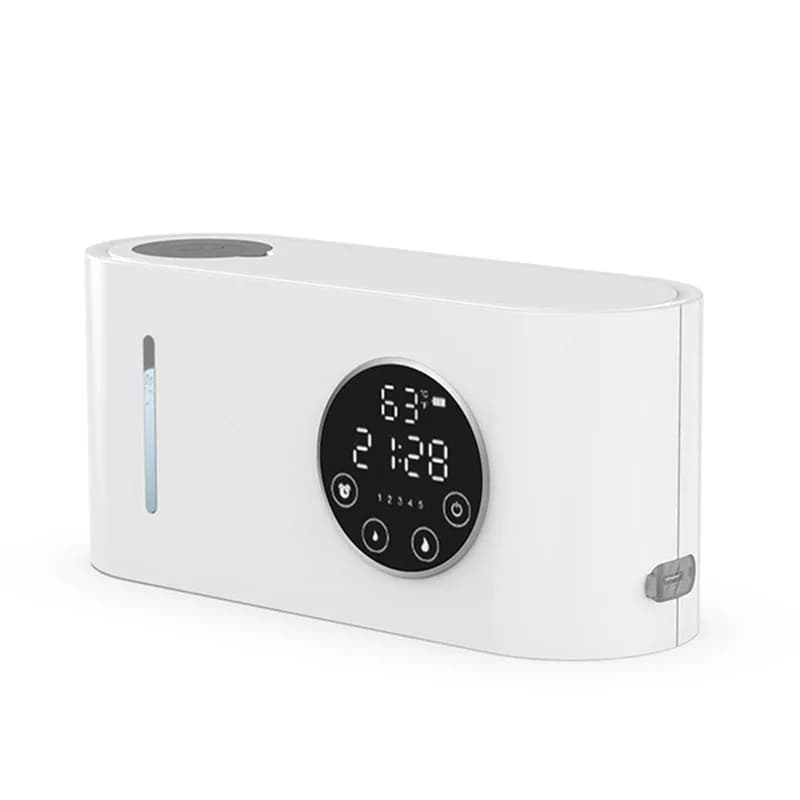 Dispenser di Sapone Automatico a Parete con Sensore Senza Contatto e Schermo LED per Bagno e Cucina