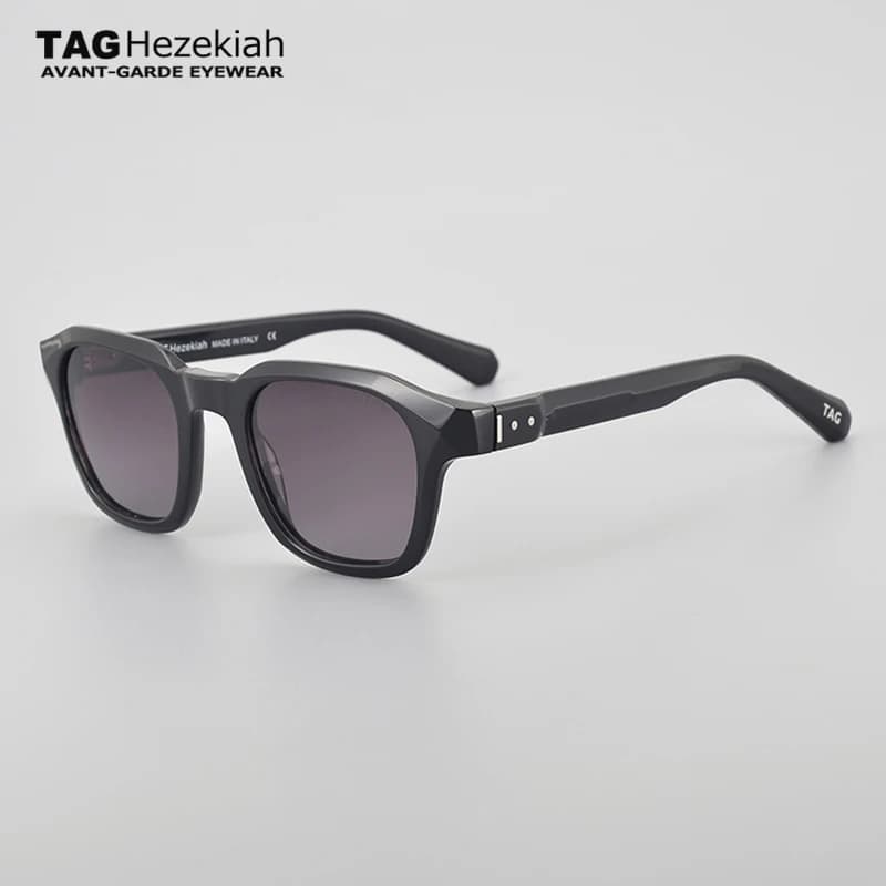 TAGHezekiah luxury Brand vintage Polarized Sunglasses Men Women TH8765 Retro Driving Sun glasses Fashion acetate Sunglass