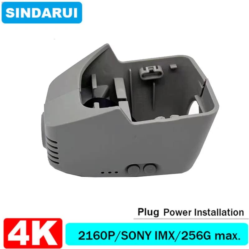 4K HD 2160P Plug and Play Auto DVR Wifi Dashcam Doppia Lente OEM Guera 86mm Per Volkswagen Tiguan L TAYRON 2019 2020 2021/Super 2021