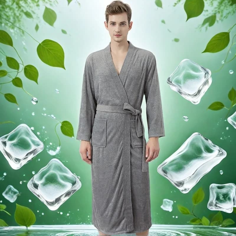 Vintage warm flannel pajamas thickened long autumn dresses with laces with bathrobe pockets in pyjamas fleece set