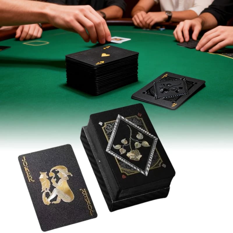 Set di Carte da Gioco Multicolore e Multistile, Impermeabili, Poker, Carte Magiche, Confezione Dmagic, Gioco da Tavolo, Regalo da Collezione