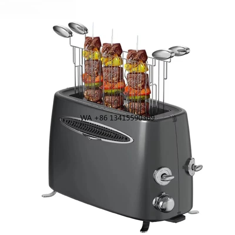 DEWEISI Barista Tools Pan elettrica Sandwich Grill Toast Sandwich Maker Sandwich Maker Multifunzione Colazione Maker