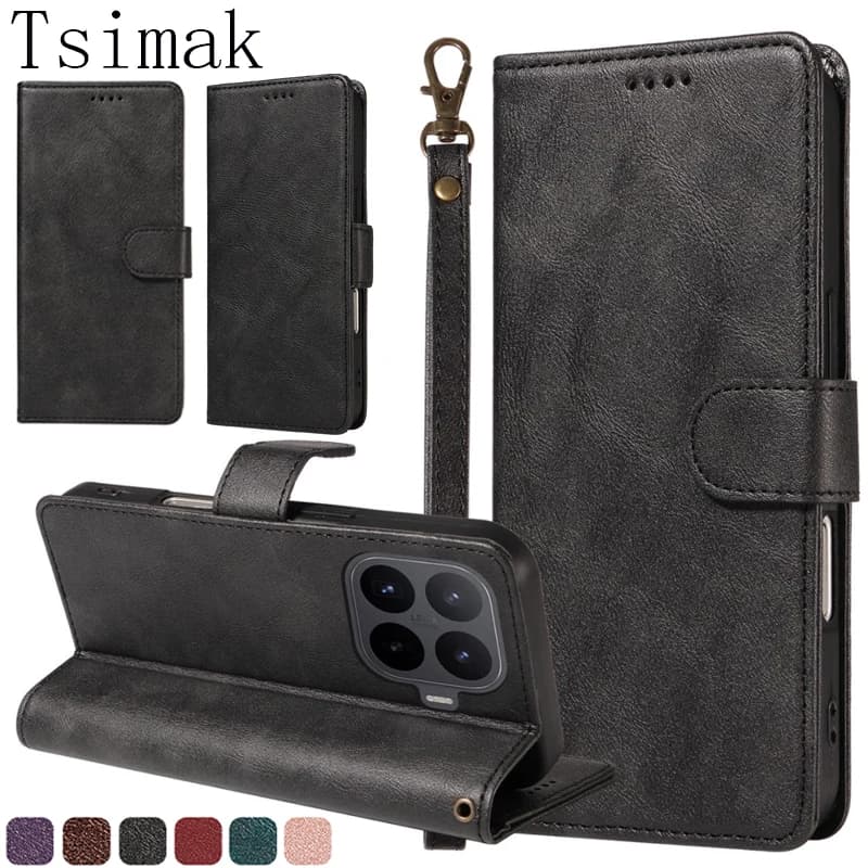 Funda For Xiaomi 15T 17T Pro Case Flip Wallet Leather RFID Anti-Theft Cover for Xiaomi Mi 17T Pro Mi17T 17TPro 17 T 5G Phone Cas