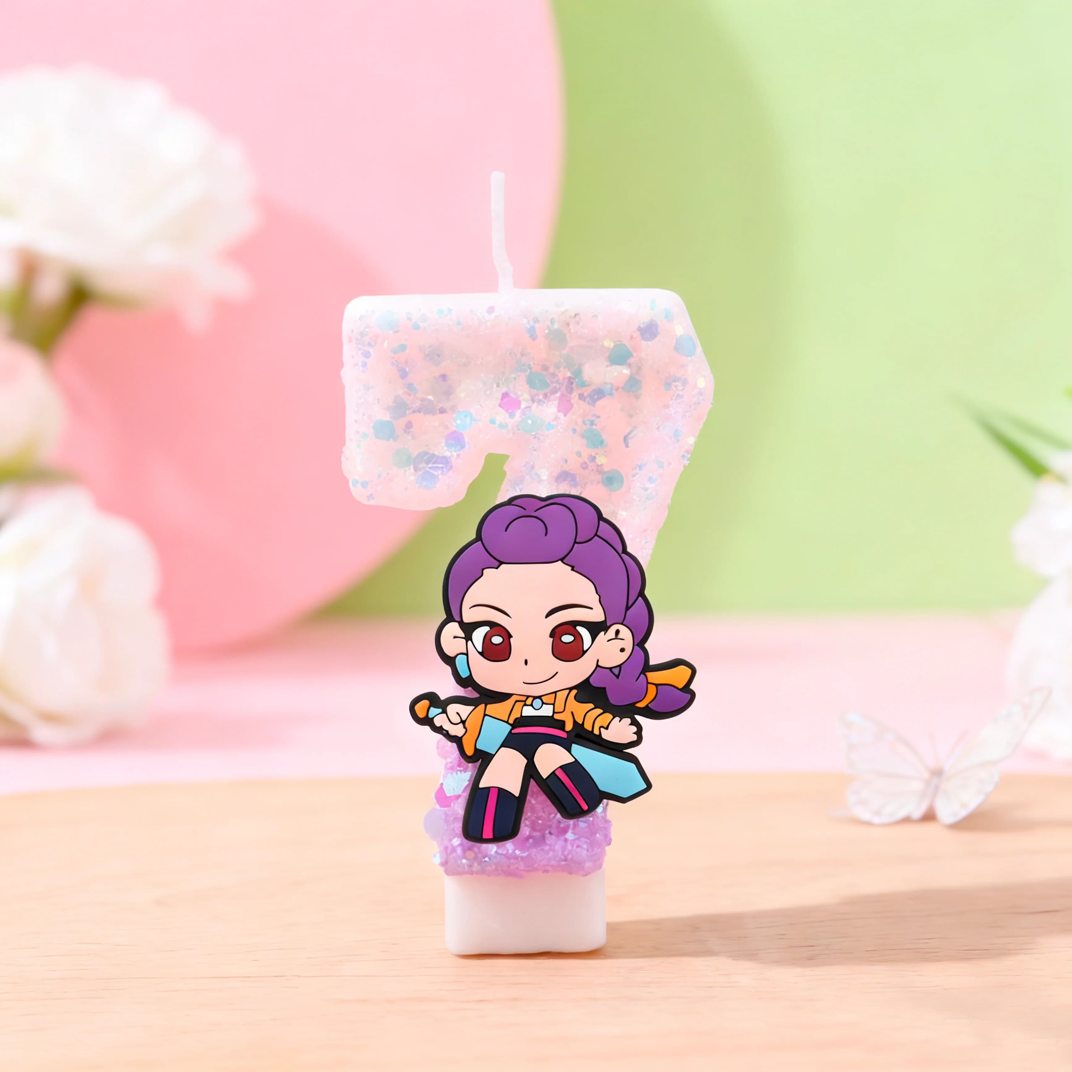 Candeline a Tema per Torte, Perfette per Feste di Compleanno di Bambini da 0 a 9 Anni, Decorazioni e Accessori per Feste