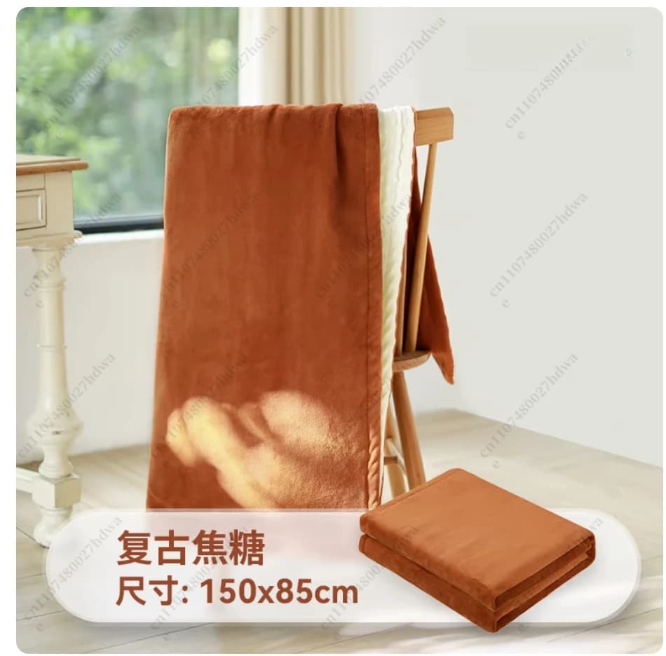 Coperta Elettrica Riscaldante Piccola, Scaldacollo, Coprigambe, Lavabile, Ideale per la Pausa Pranzo