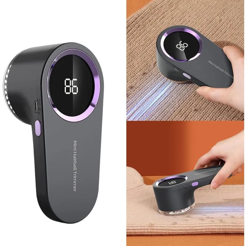 Levapelucchi Elettrico Potente per Vestiti, Ricaricabile USB, Rimuovi Palline di Pelo e Pelucchi