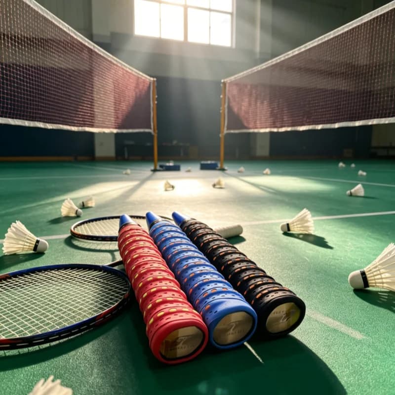 Nastro Antiscivolo Assorbente per Impugnatura Racchetta da Tennis, Badminton e Squash