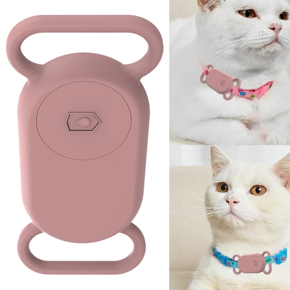 Custodia in Silicone supporto per collare per cani custodia protettiva antigoccia custodia antigraffio per localizzatore Tracker per Samsung Galaxy SmartTag2