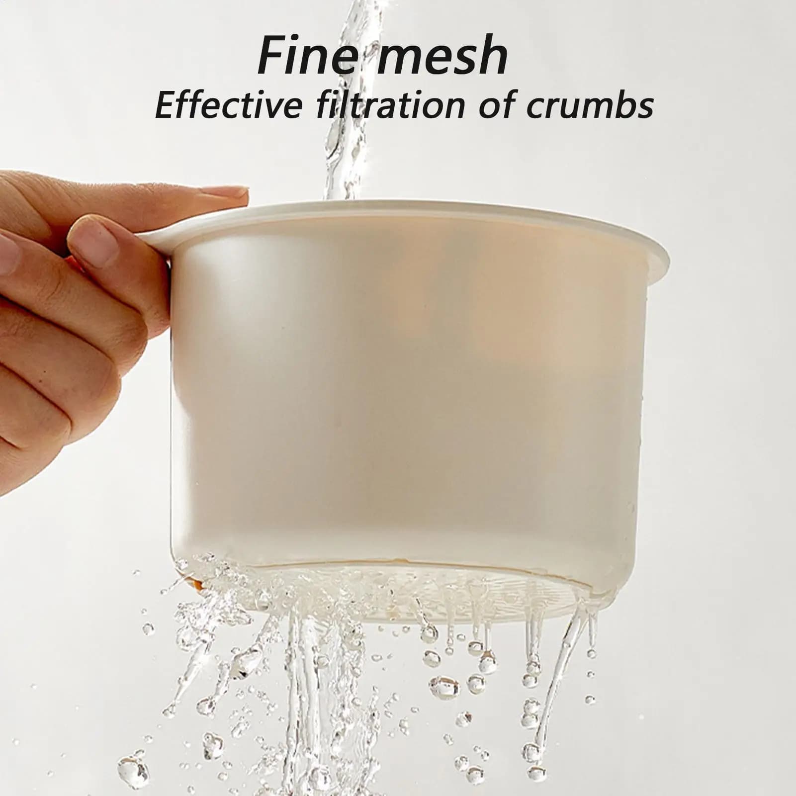 1 pz lavello da cucina filtro cestello filtro appendibile cestino raccogli cibo filtro di rifiuti strumenti per lavare frutta per il ristorante di casa