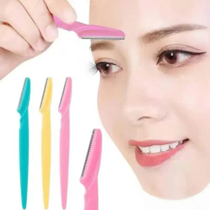 Forbici affilate Trimmer per sopracciglia Strumento per trucco Strumento per toelettatura Imballaggio sciolto Rasoio per sopracciglia Affilato Sicuro Efficiente