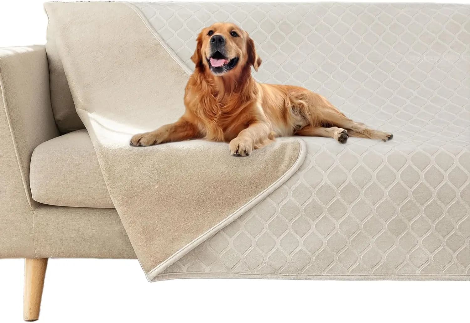 Coperta Impermeabile per Cani, Copriletto in Velluto Cristallo, Coperta Morbida e Accogliente in Stile Marocchino per Divano (5)