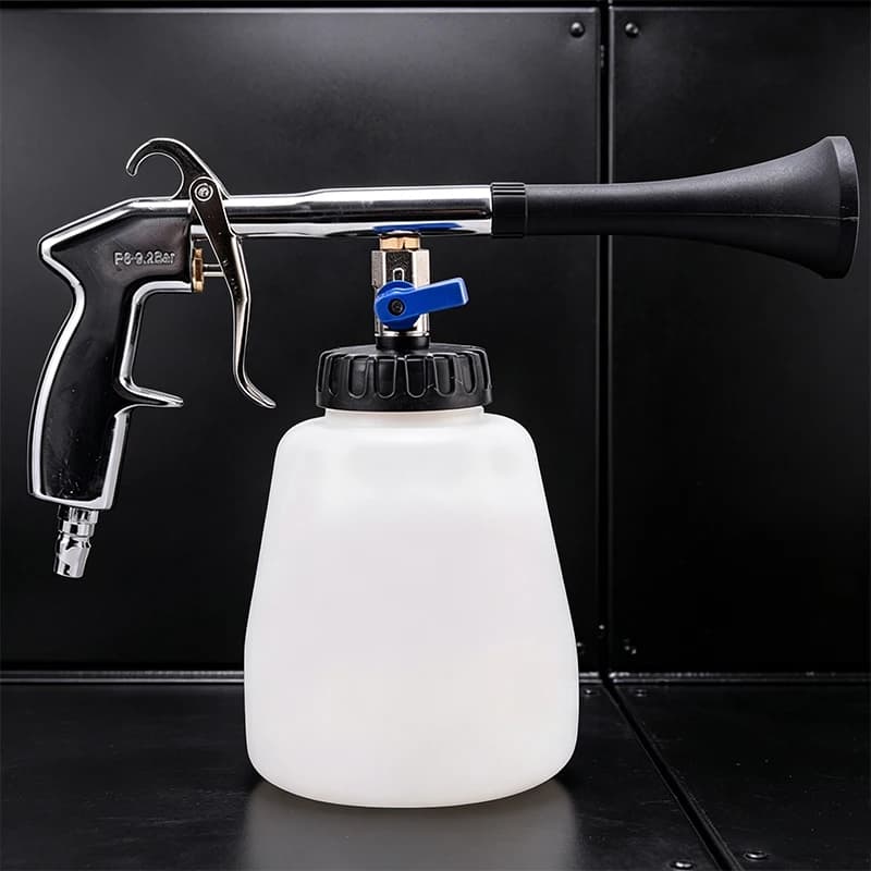 Foam Cleaning Gun With Brush Automotive Interior Cleaning Machine Tornado High Pressure for Workshop Car Washer Foam Gun EU