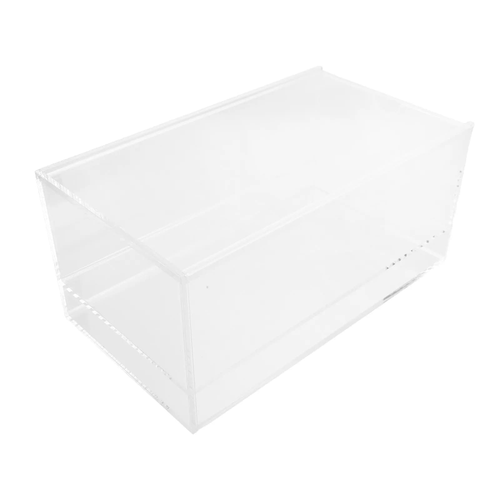 Mahjong Tiles Acrylic Case for Card Holder Empty Transparent Game Chinese Storage