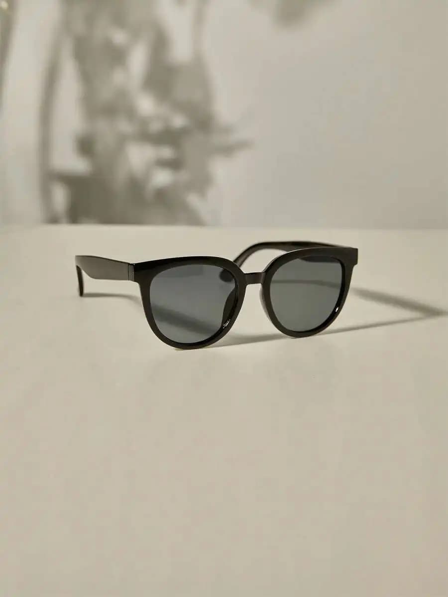 Acrylic Frame Fashion Sunglasses Black UV Protection For Women Outdoor Casual
