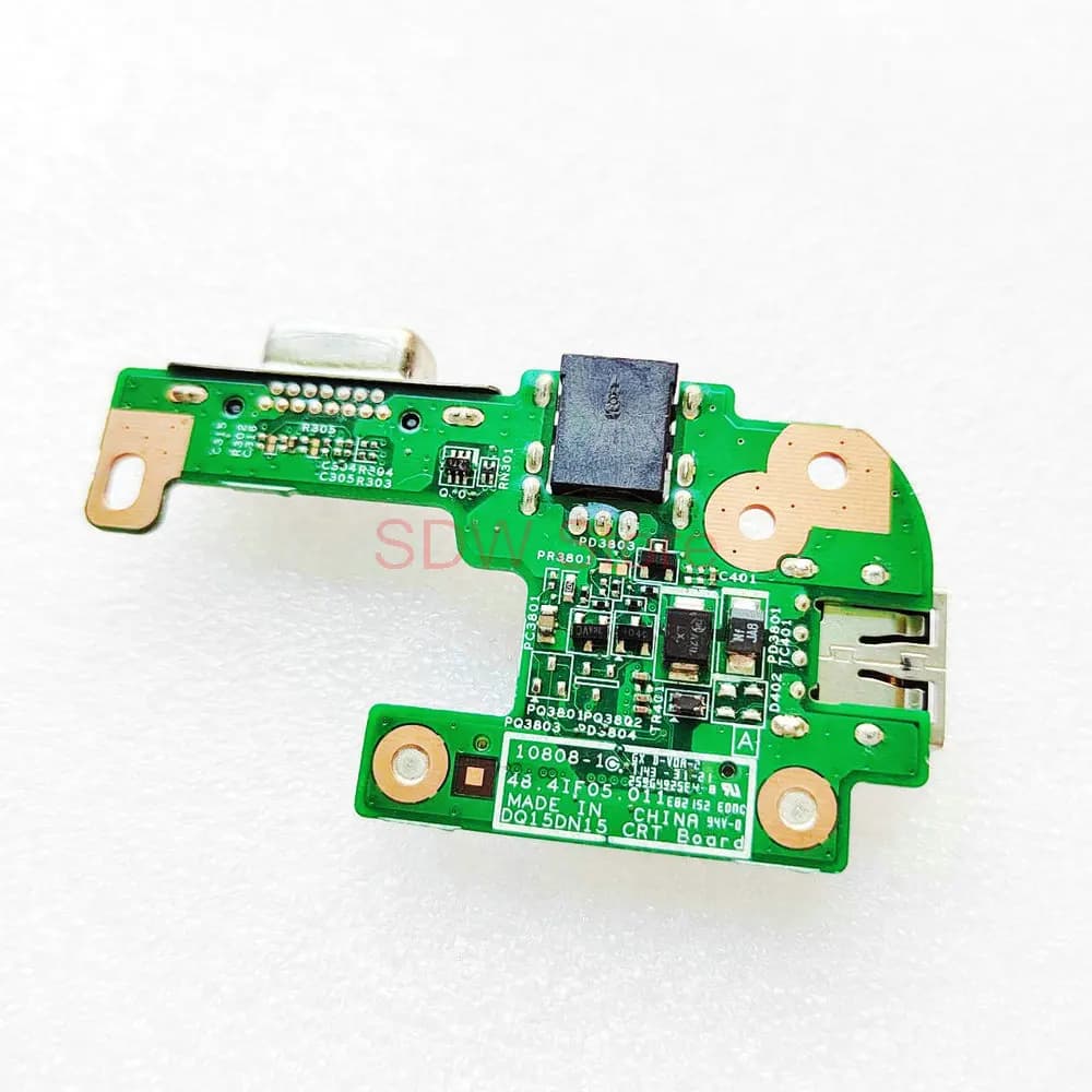 10808-1 per Dell Inspiron N5110 V3550 Laptop Notebook scheda di alimentazione cc scheda USB VGA scheda piccola 48.4 if05.011
