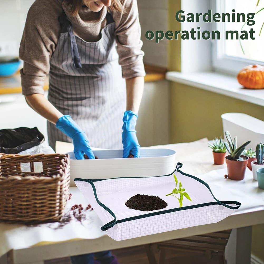 Gardening Mats in Polyethylene, Succulent Plant Transplanting Mats, Waterproof and Resistant