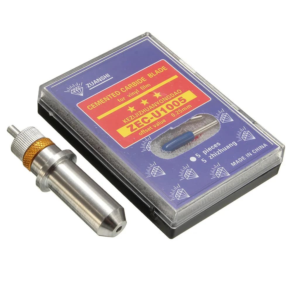 16pcs 30 45 60 Degree Carbide Cutting Blades For Wood Pvc Mdf Engraving Tools Plotter Vinyl Cutter Knife Lightweight Sharp Long