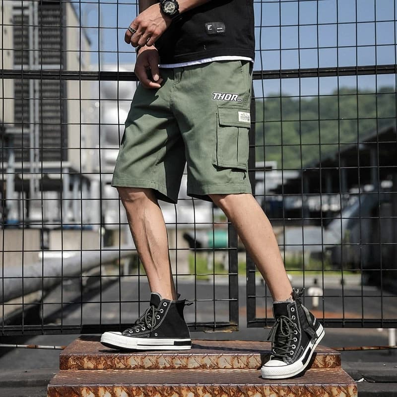 THORSOL Pantaloncini da esterno Moto Enduro Pantaloni casual Estate Leggero da strada Pantaloncini da bicicletta da ciclismo Pantaloncini da bici MTB