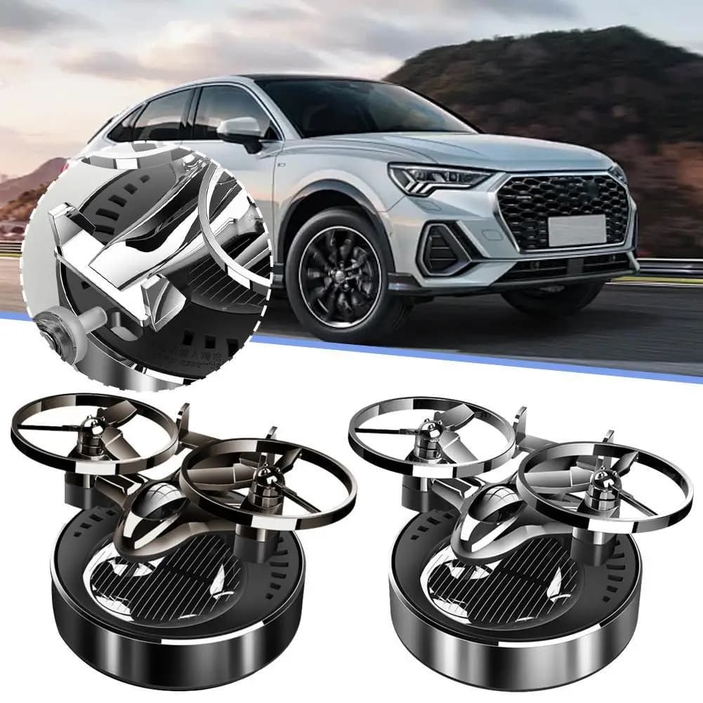 Fragranza solare per auto Fragranza per auto in lega Fragranza duratura per auto Accessori per profumi per cruscotto di fascia alta