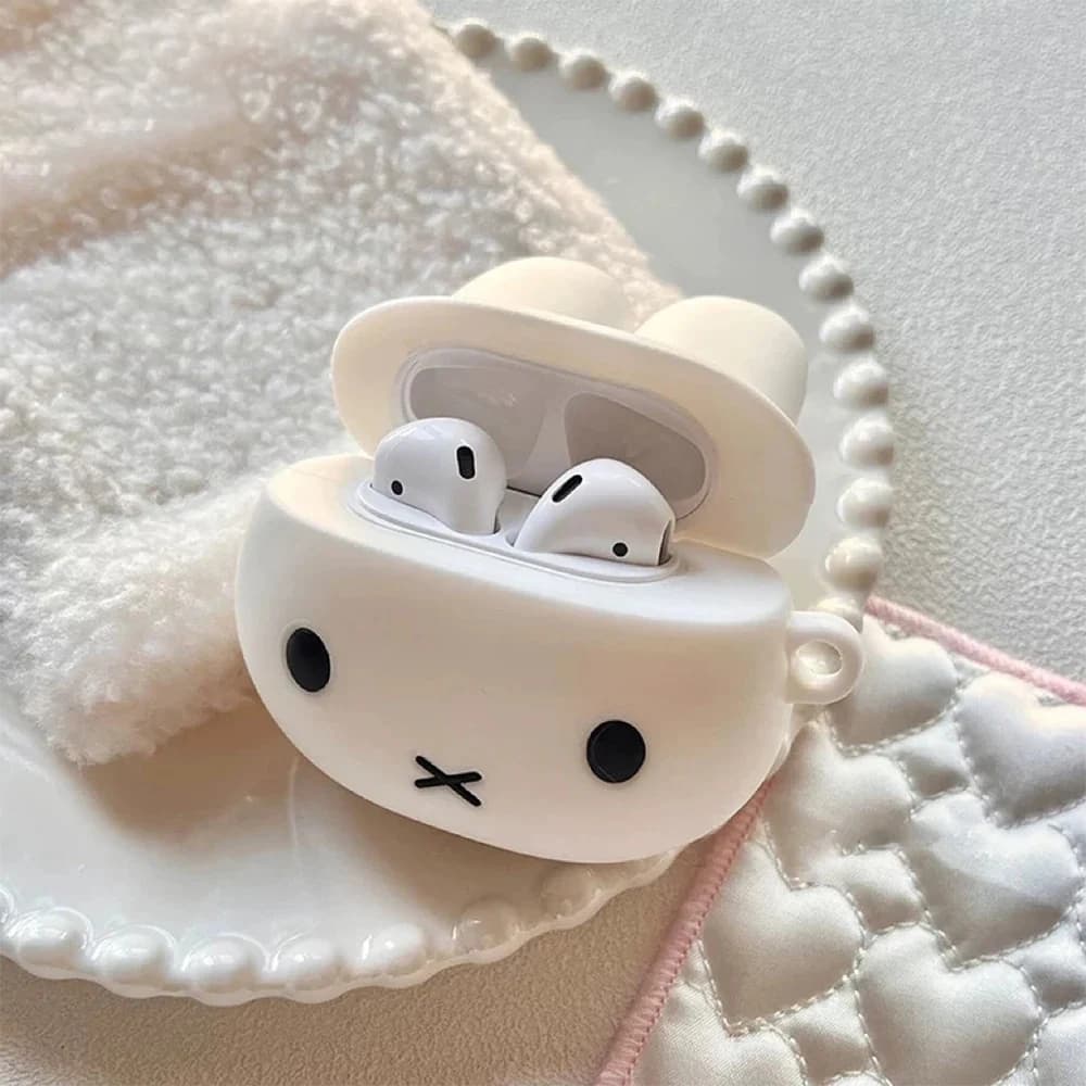 Kawaii Miffy Airpods4 Protective Case for 1/2 Generation Pro3 Generation Toy Gift