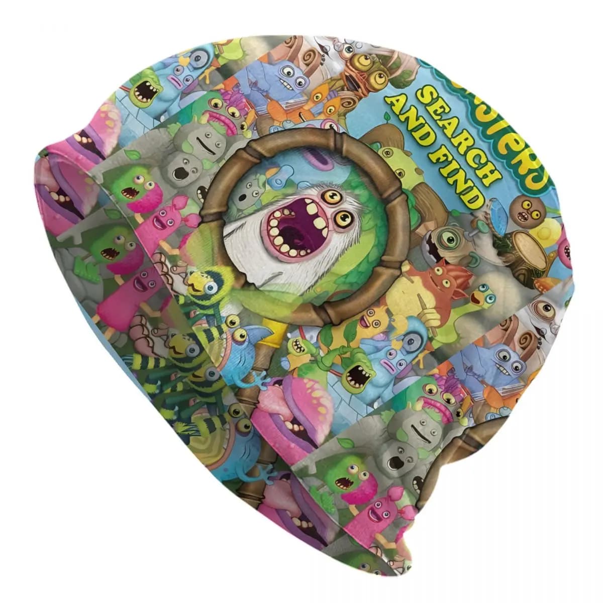 Berretto personalizzato Monster Catchy Berretto invernale unisex caldo Bonnet Homme Cappelli lavorati a maglia Hip Hop Outdoor Ski Journey Skullies Berretti Cappelli