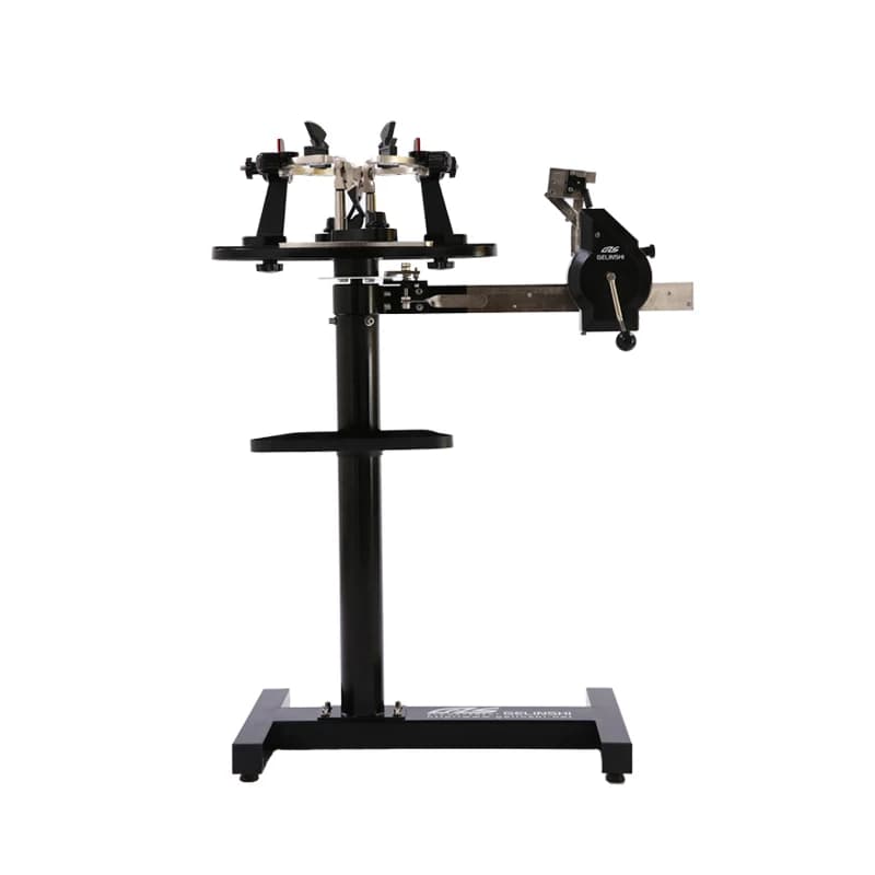 GLS-16405 Tennis racket machine and fly from badminton with vertical support with complete tools