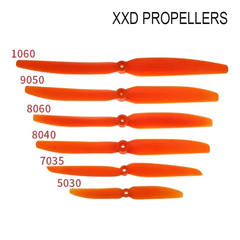 8 pcs Elica Fissa 5030 5043 6030 7035 8040 8060 9050 1060 5X3 5X4.3 6X3 7X3.5 8X4 9X5 RC Prop for APC GWS aerial drone