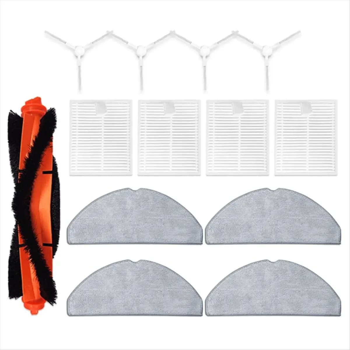 L65A per Xiaomi Robot aspirapolvere S20 / D106 parti rullo principale spazzola laterale filtro mop accessori in tessuto