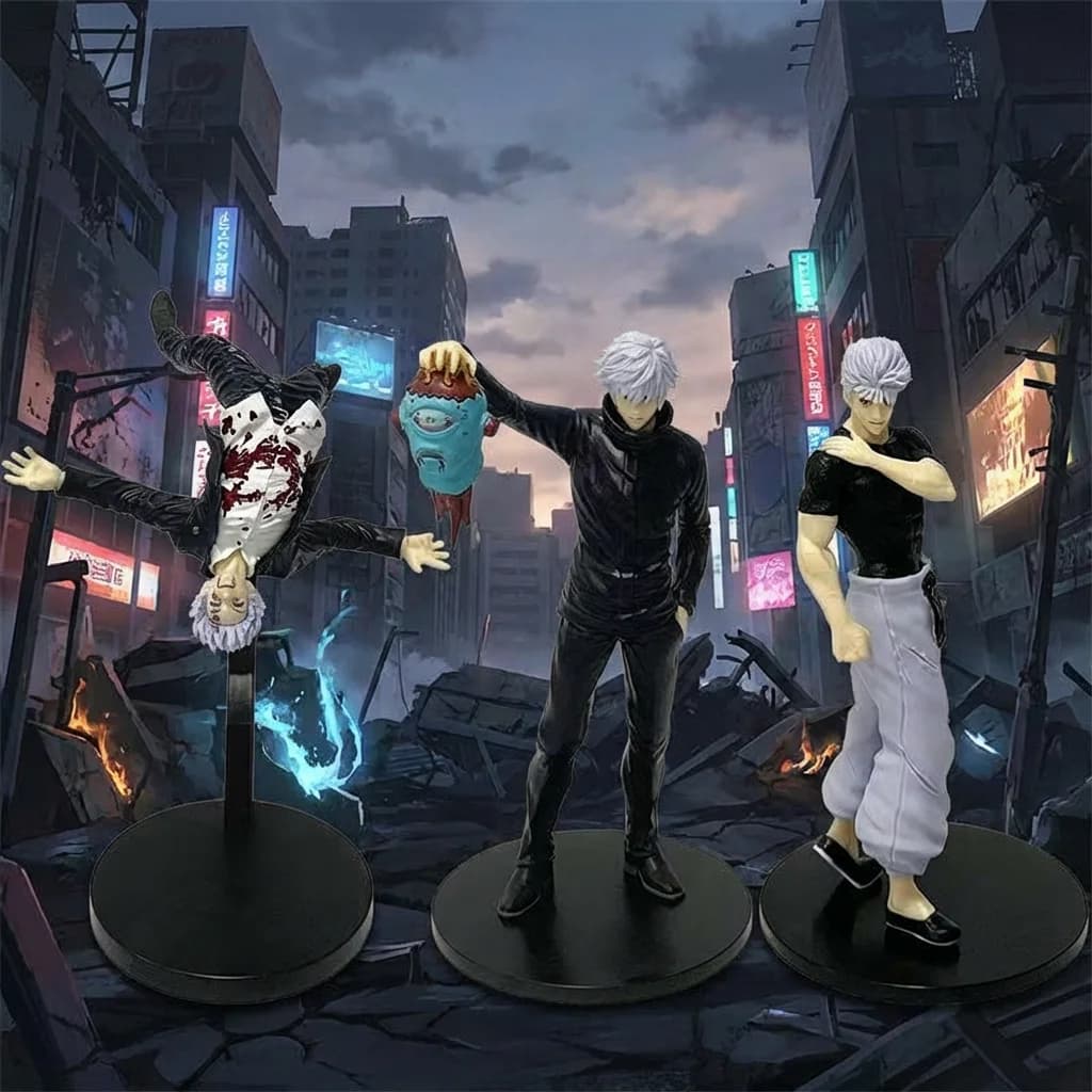 Jujutsu Kaisen Stagione 3 Anime Gojo Satoru Figura Modello Statua Tecnica di inversione Risveglio Yuji Itadori Megumi Fushiguro Azione