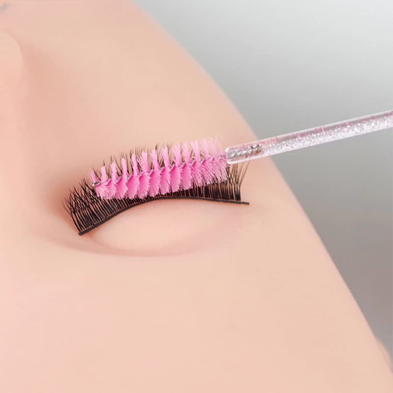 Wholesale 100 pcs. Disposable Brushes for Eyelashes, Spoolies, Micro Mascara Bacchettes, Pencils for Extension Eyelashes and Makeup