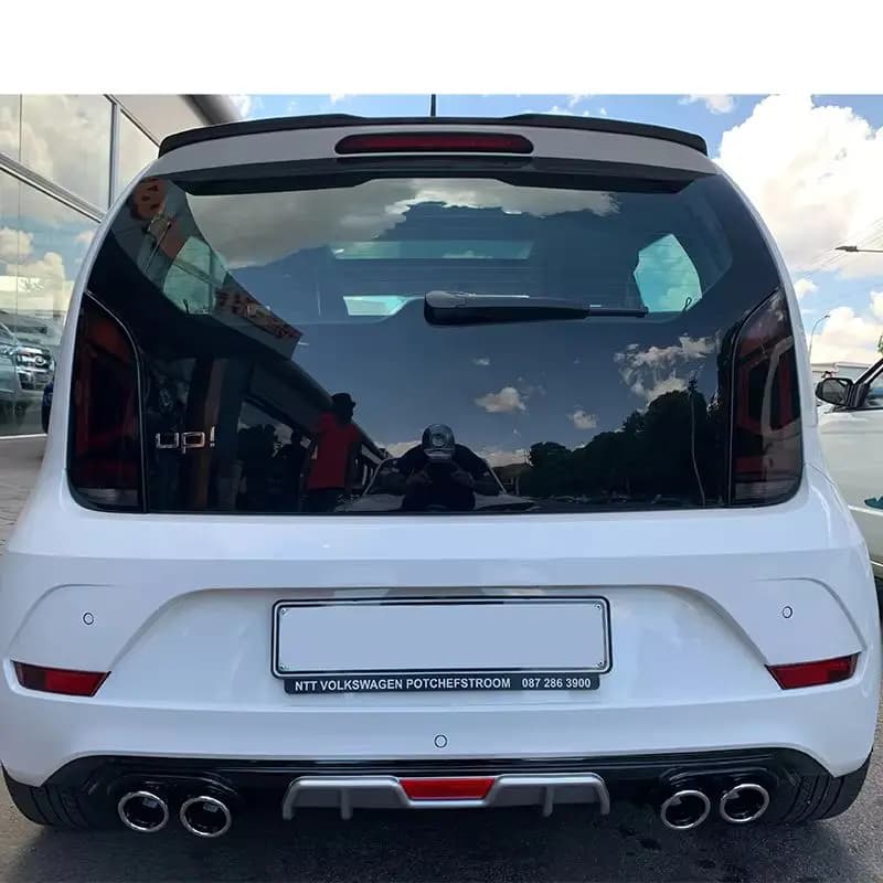 Per Volkswagen in poi!/2011-2023 Diffusore posteriore Paraurti Labbra Splitter Spoiler Tubo di scarico Kit corpo Accessori
