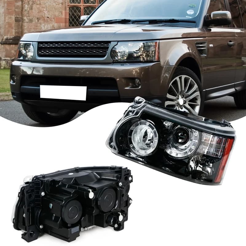 Fari Group with Daylights and Lamping Direction Indicators for Land Rover Range Rover Sport L320 2010-2013