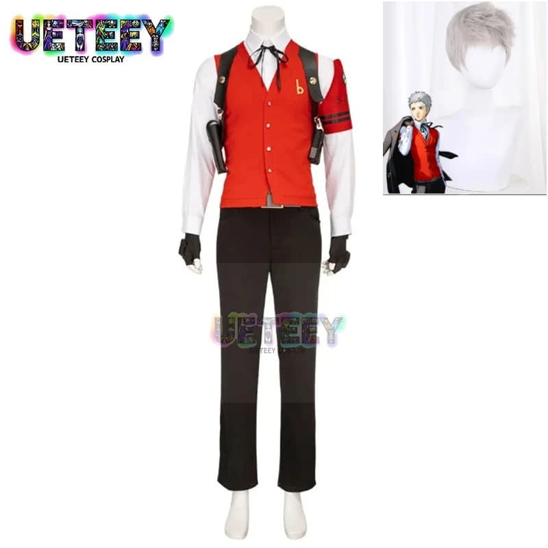 UETEEY Ricarica Akihiko Sanada Battle Version Costume Cosplay Dimensioni personalizzate