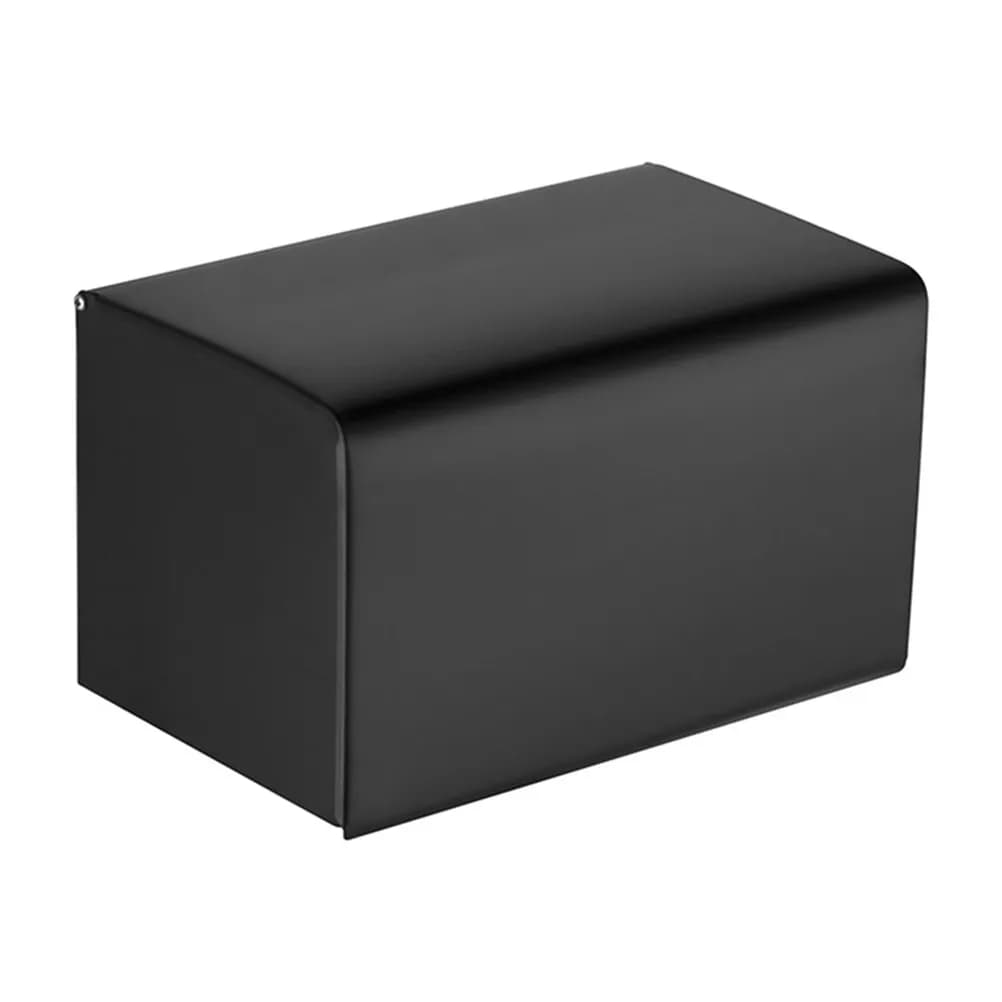 Porta fazzoletti in acciaio inossidabile da 1 pezzo, montato a parete, impermeabile, antiruggine, porta carta igienica, contenitore multifunzionale