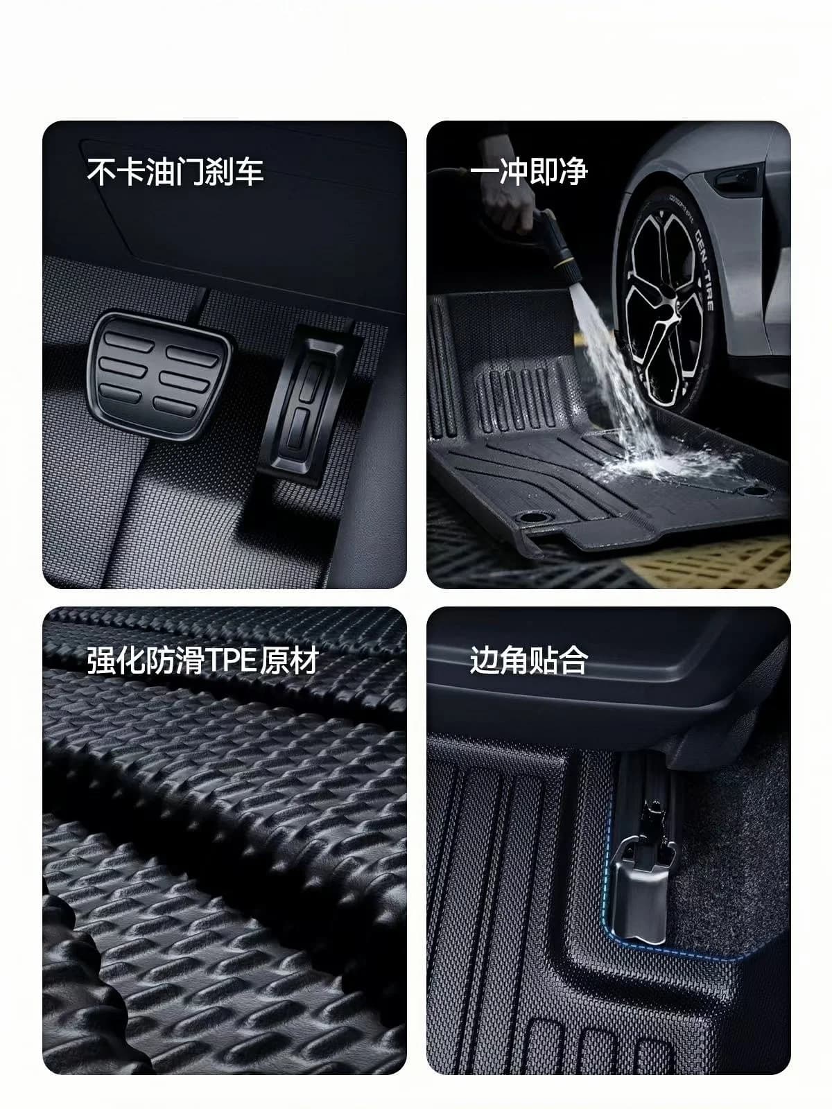 Car caps Toyota Land Cruiser LC300, complete set of waterproof mats for LC300, suitable for LC300 from 2022 onwards.