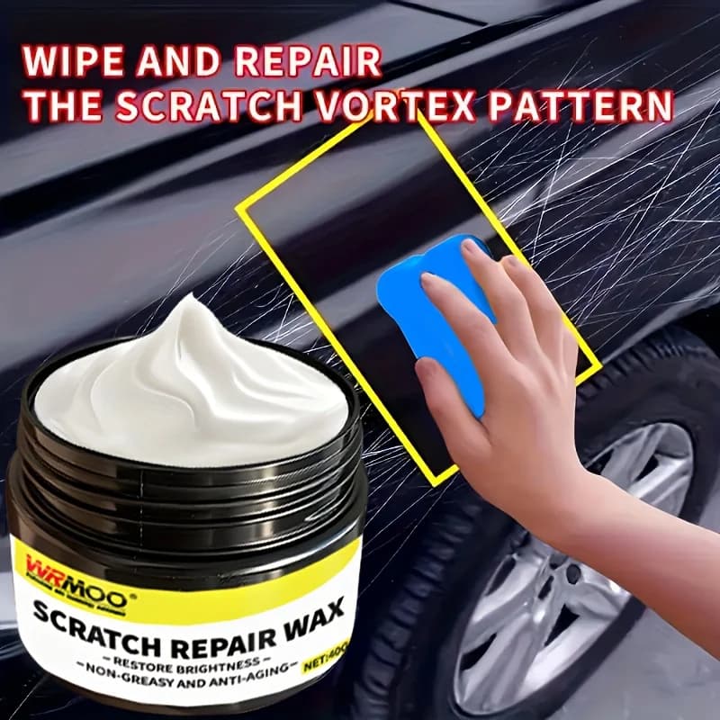 Crema magica per la riparazione dei graffi dell'auto: rimozione e lucidatura dei graffi senza vernice, risultati istantanei in pochi minuti, fissaggio rapido per auto, camion