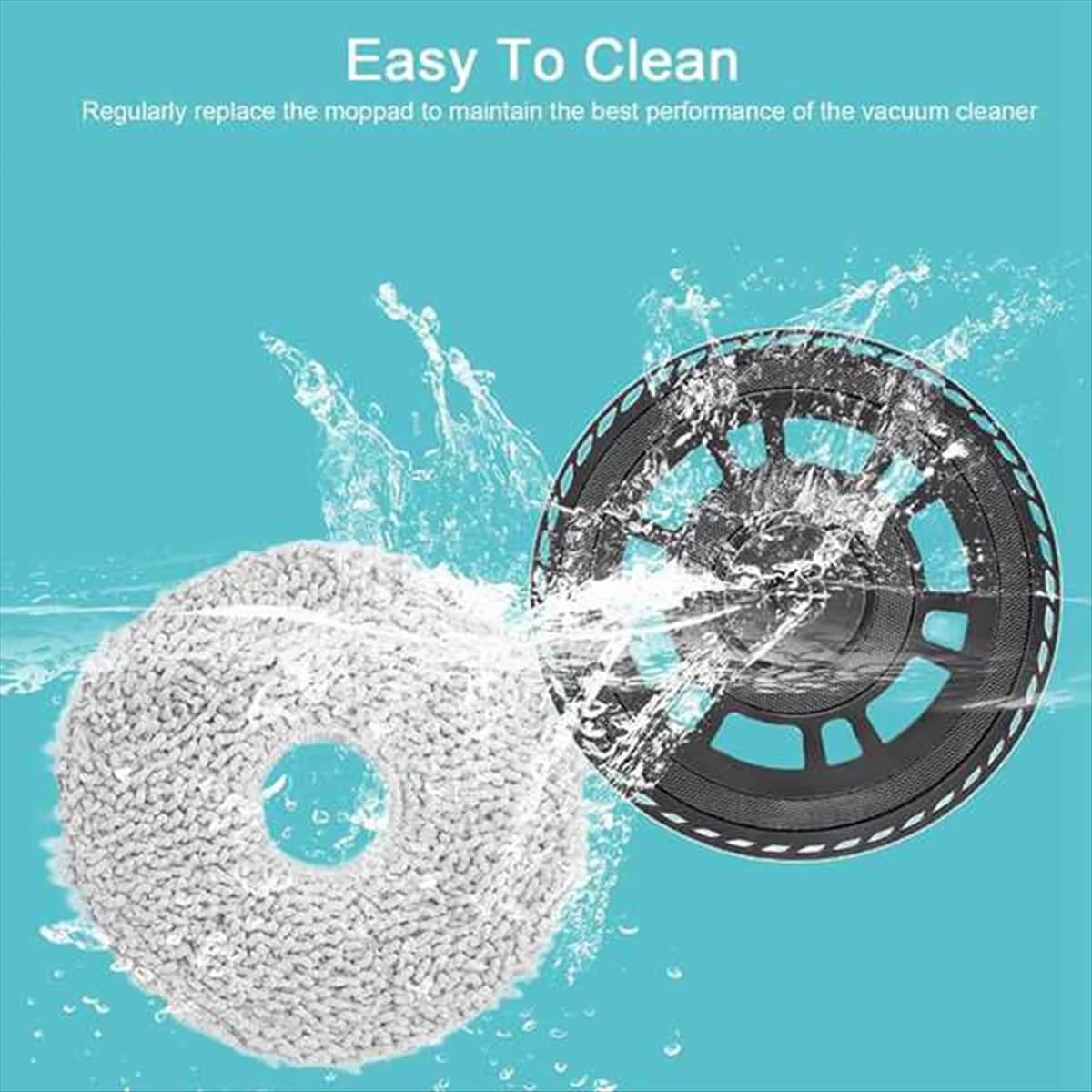 HOT! Mop Holder with Mop Pad for L10S Pro Ultra Heat, X30 Ultra, X40 Ultra, S30 Pro Ultra Vacuum Cleaner