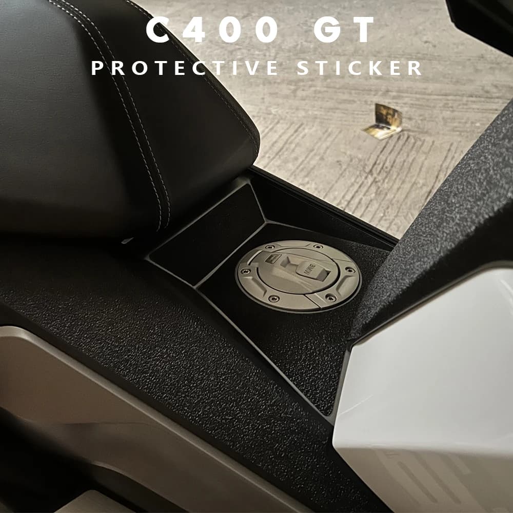 PER C400GT Protezione Per BMW C400GT C400 GT Moto Adesivo Decal Gas Carburante Ginocchio Grip Trazione Lato
