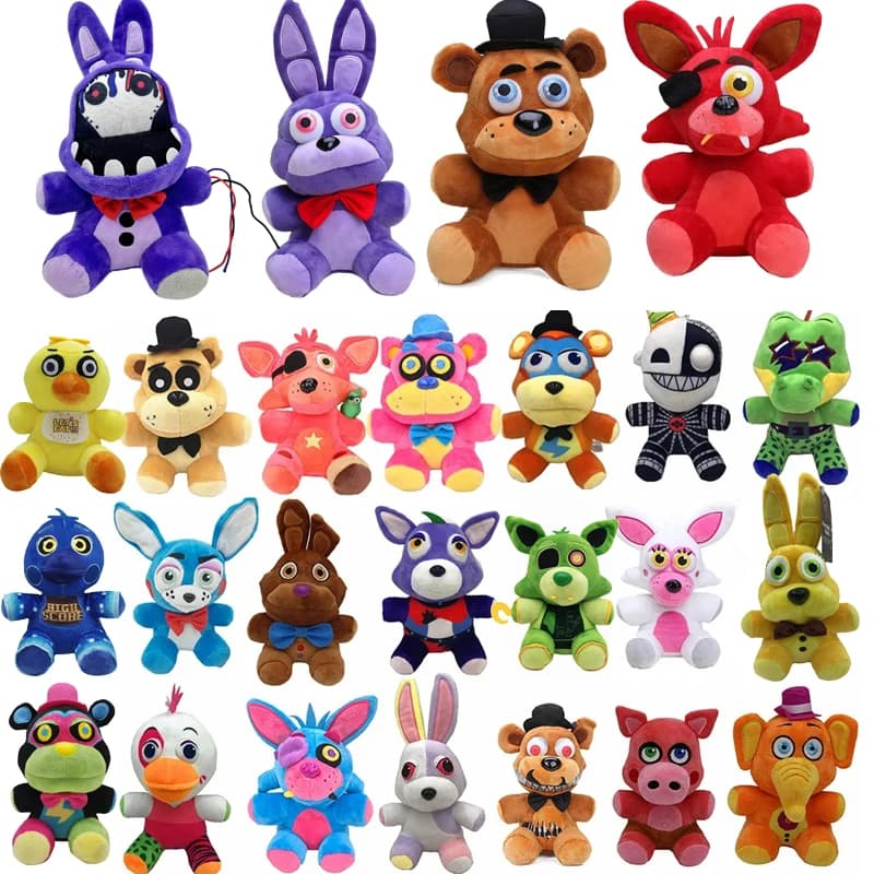 Five Night At Freddy Fnaf Nice plush toys Game Doll Bonnie Bear Foxy Cartoon Cups Freddy Toy Gifts