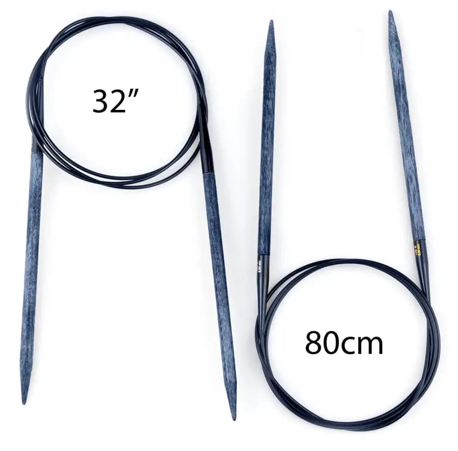 1 Pice LYKKE Indigo Fixed Circular Needles - 32" (80cm)