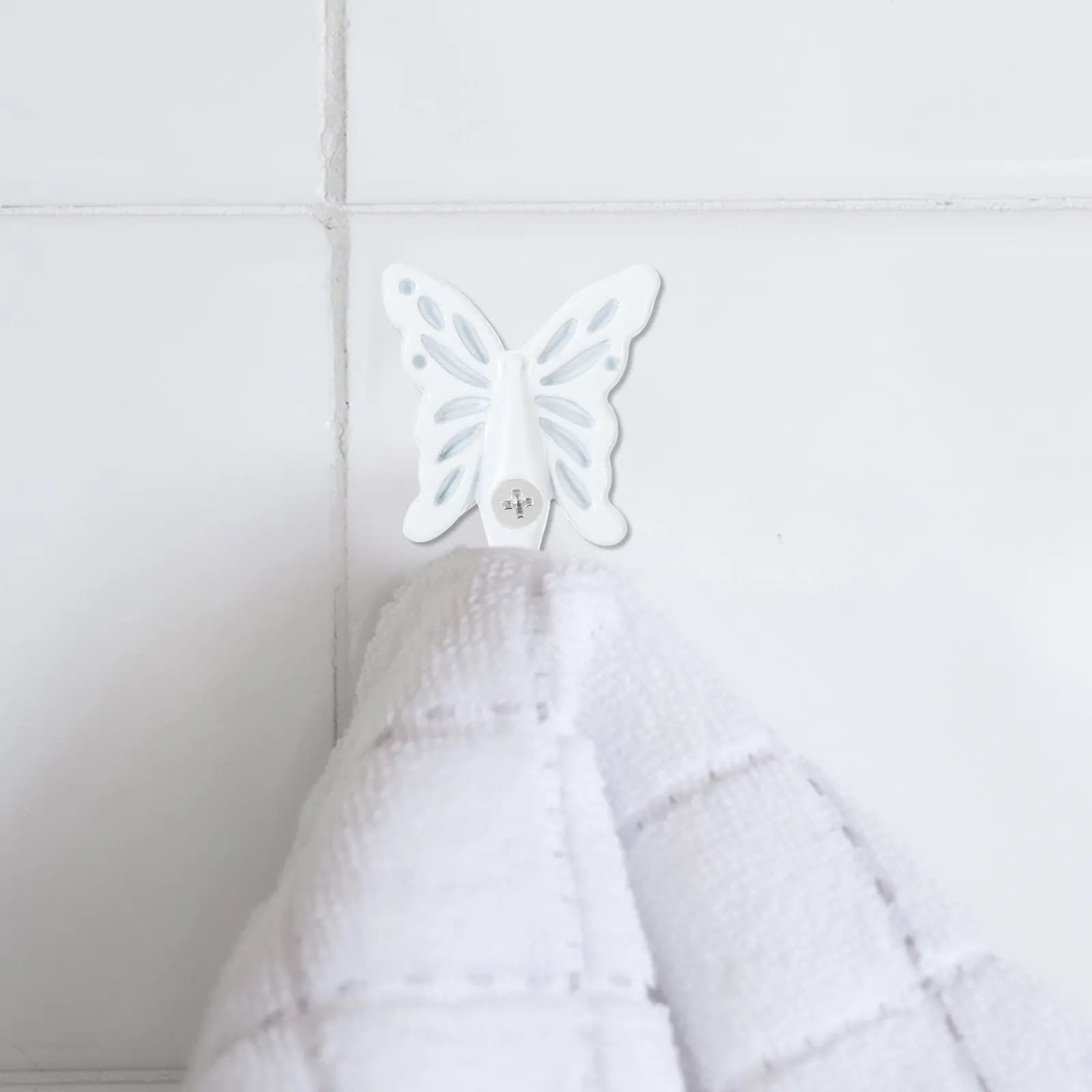 5Pcs Clothes Hook High-Quality Rustproof Creative Classic Decorative Hanger Hook Single Hole Mount for Clothes Hats Towels