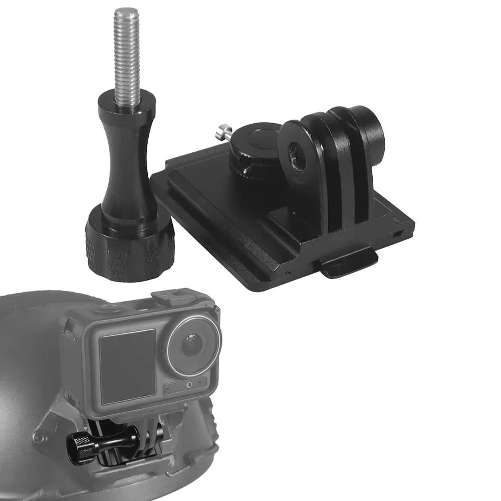 Support for base for helmet NVG Accessories for connector quick release plate aluminum alloy for action cameras Gopro Hero SJcam DJI OSMO