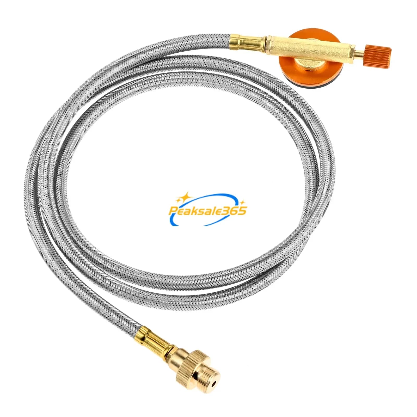 Extension tube for 1 m camping gas cooker and OD gas adapter Can Multi universal male connector Fuel tank valve pipe Hiking Convert