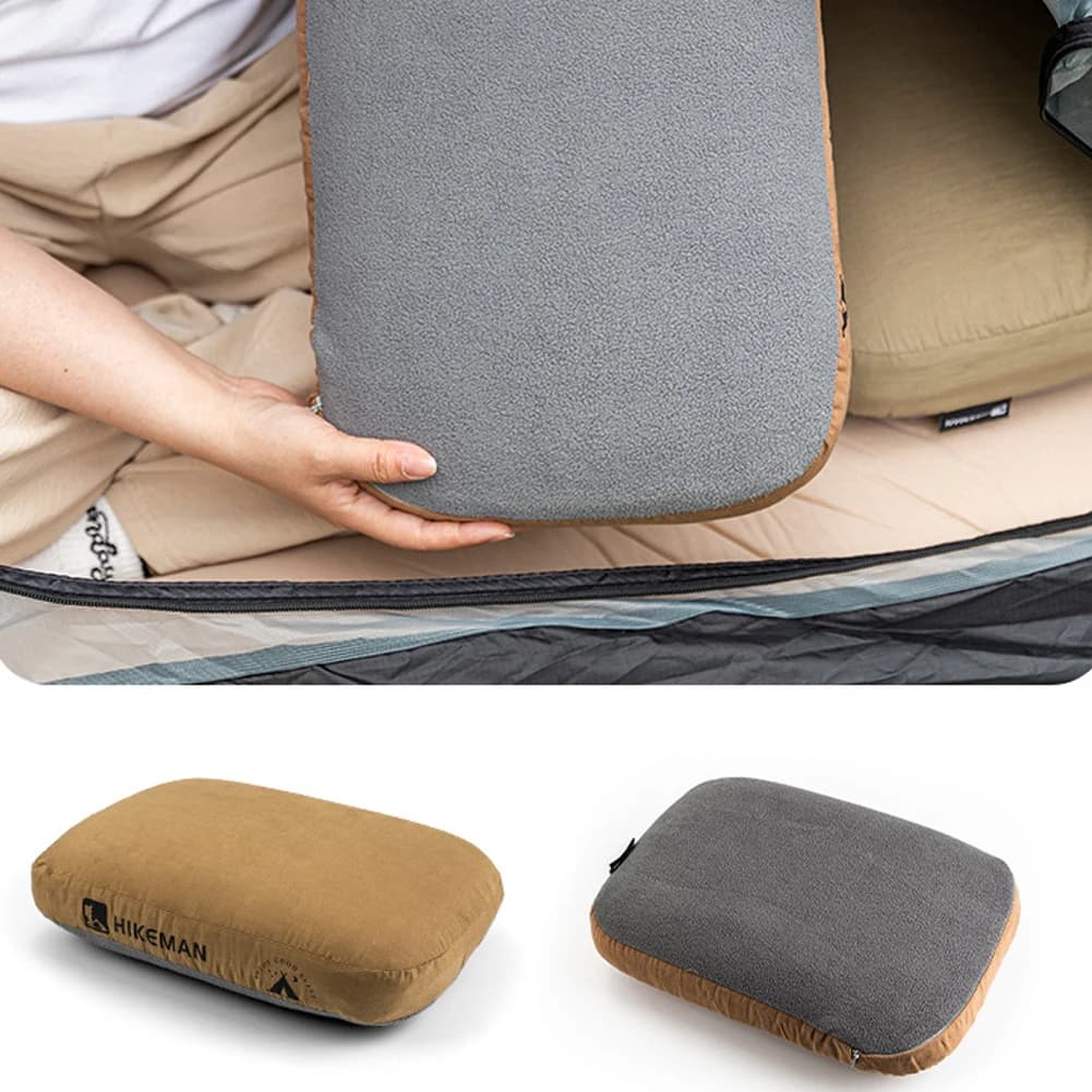 Morbido cuscino in memory foam a rimbalzo lento Cuscino cervicale da viaggio per campeggio all'aperto Cuscino portatile NoonBreak Cuscino di supporto per il collo Comfor
