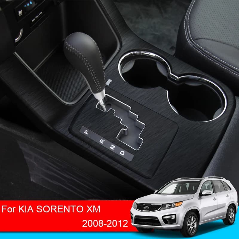 Adesivo interno auto per KIA SORENTO XM 2008-2012 pannello finestra di sollevamento decalcomania scatola ingranaggi accessorio pellicola protettiva cruscotto