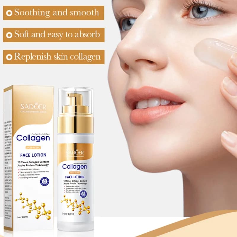 Collagen Facial Serum Face Lotion Moisturizing Face Emulsion Oil Control Water Replenishment Refreshing Facial Essence